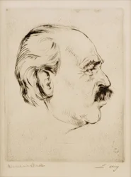 Porträtt av Lesser Ury